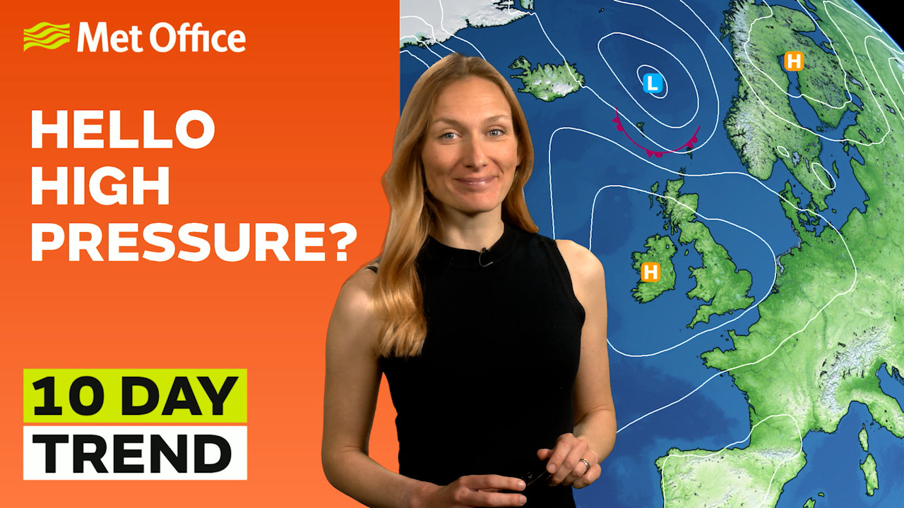 10 Day Trend 15/04/2026 – Turning drier – Met Office weather forecast ...