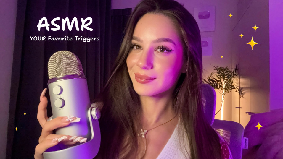 ASMR All YOUR Favorite Triggers! For Tingles and Relaxation 😴 - Kaitlyn ...