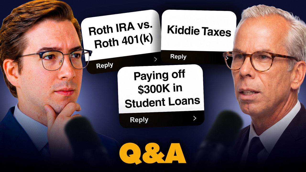 Q&A: Paying Off $300K in Student Loans, Roth IRA vs. Roth 401(k ...