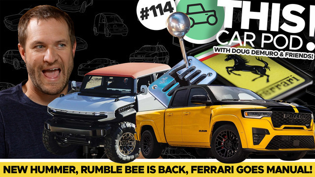 Ferrari Returns to Manual? The New Hummer, Ram Rumble Bee! - THIS CAR ...