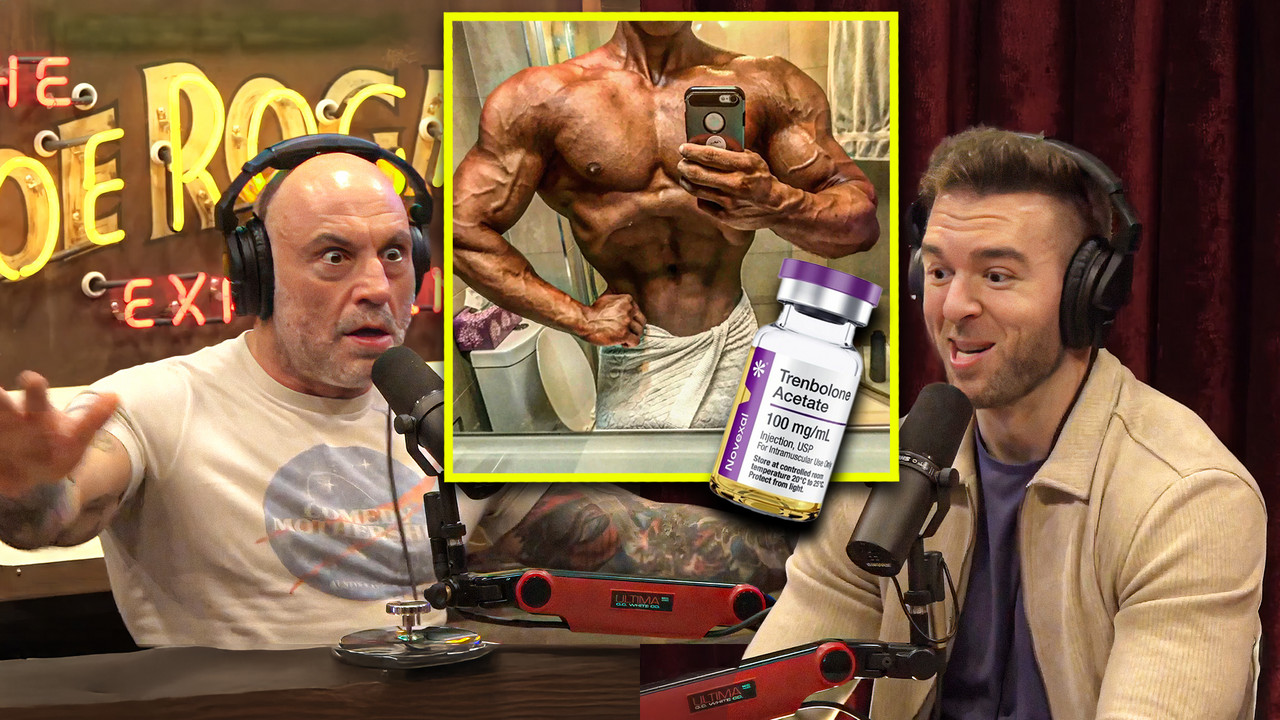 Explaining To Joe Rogan What It Feels Like To Be On Tren - More Plates More  Dates