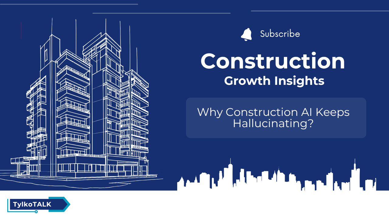 Why Construction AI Keeps Hallucinating - Smart Construction Insights podcast episode cover