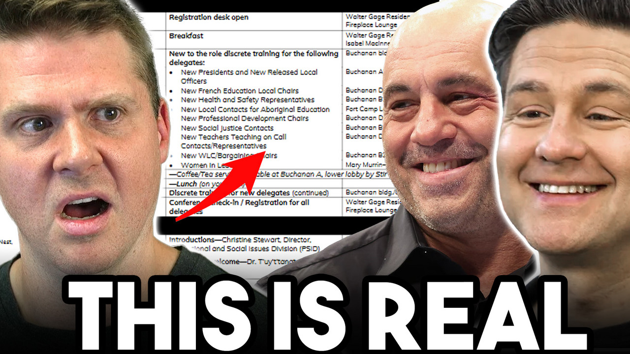 LEAKED Photo Reveals APPALLING School AGENDA + Joe Rogan ENDORSES ...