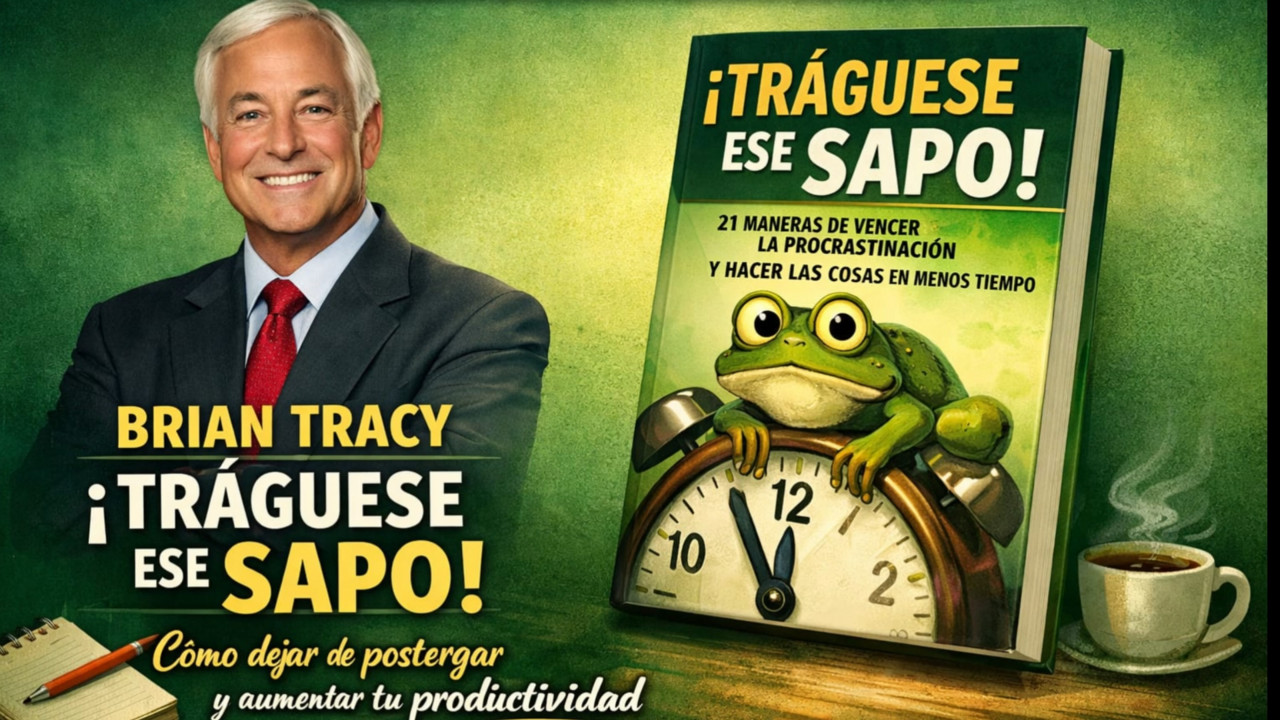 Tráguese Ese Sapo 🐸 Audiolibro Completo en Español | Brian Tracy ...