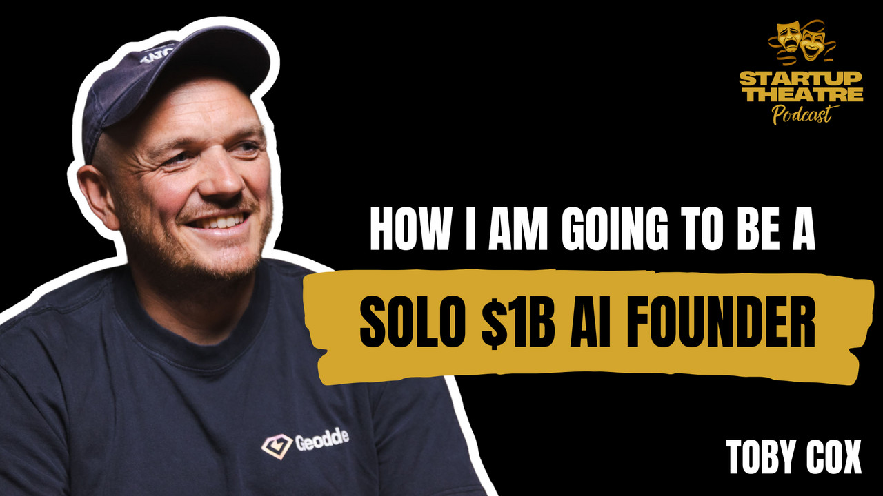 How I’m Building a $1B AI Startup: Solo - Startup Theatre Podcast ...