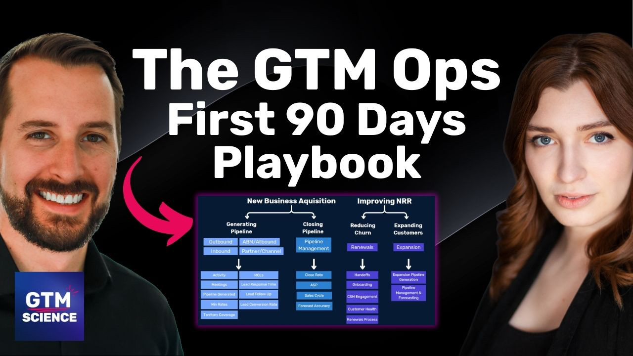 The GTM Ops First 90 Days Playbook - GTM Science - A show for GTM and ...