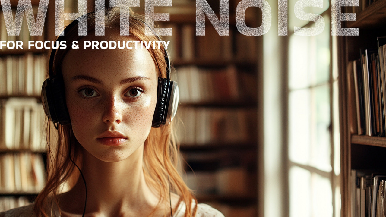 White Noise for Studying Deep Focus | ASMR for Concentration ...