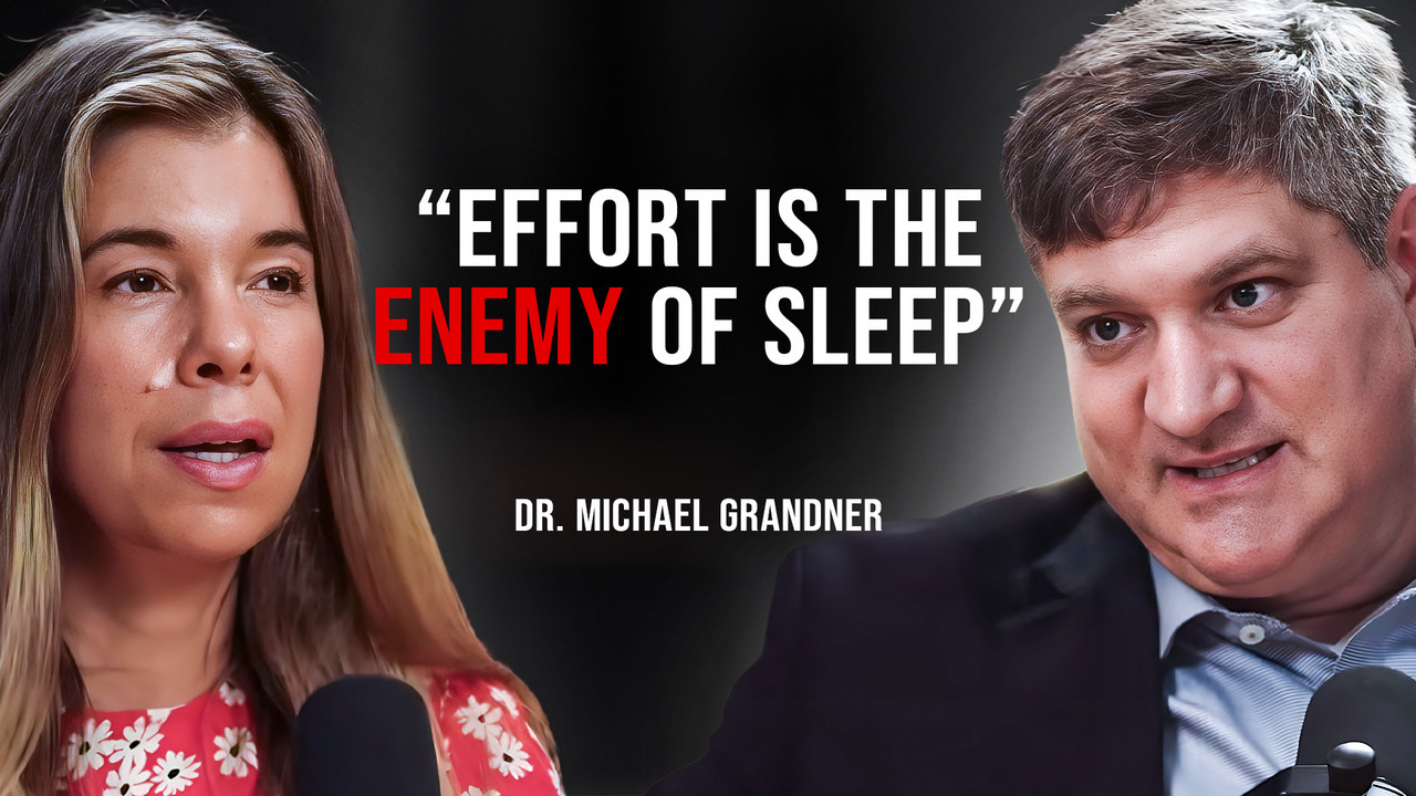#107 How To Cure Insomnia & Fall Asleep Fast | Dr. Michael Grandner ...