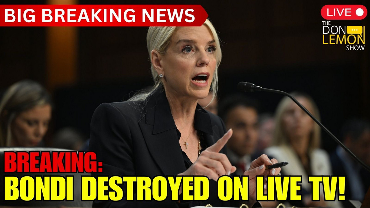 Lemon LIVE at 5 | Pam Bondi DESTROYED During Oversight Hearing - The ...