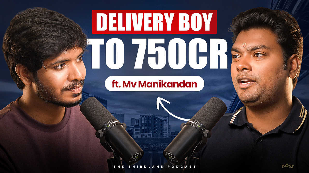 From ₹50/day to ₹750 Crores Net Worth? ft. MV Manikandan | TTLP ep. 17 ...