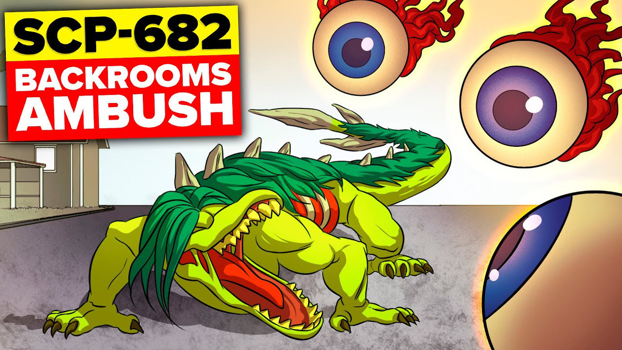 Has SCP-682 Finally Met His Match in the Backrooms? - SCP Explained ...