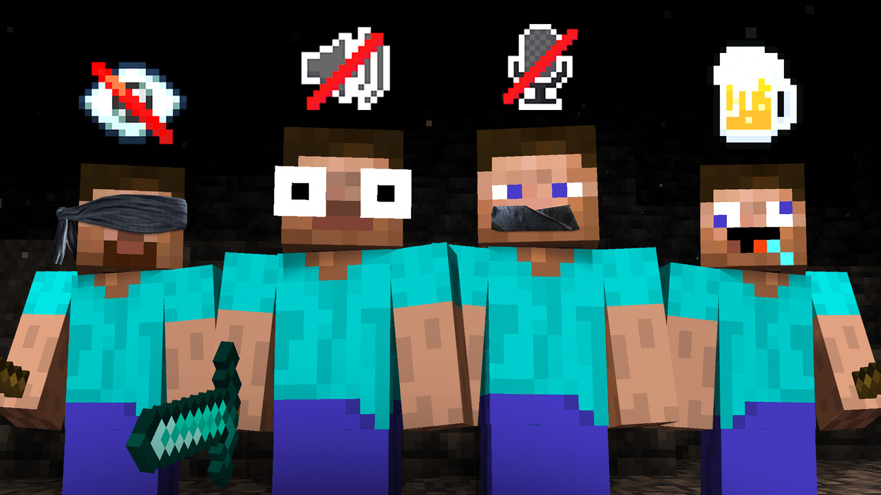 Minecraft But We're Blind, Deaf, Mute & Drunk - NotVixios on Spotify ...
