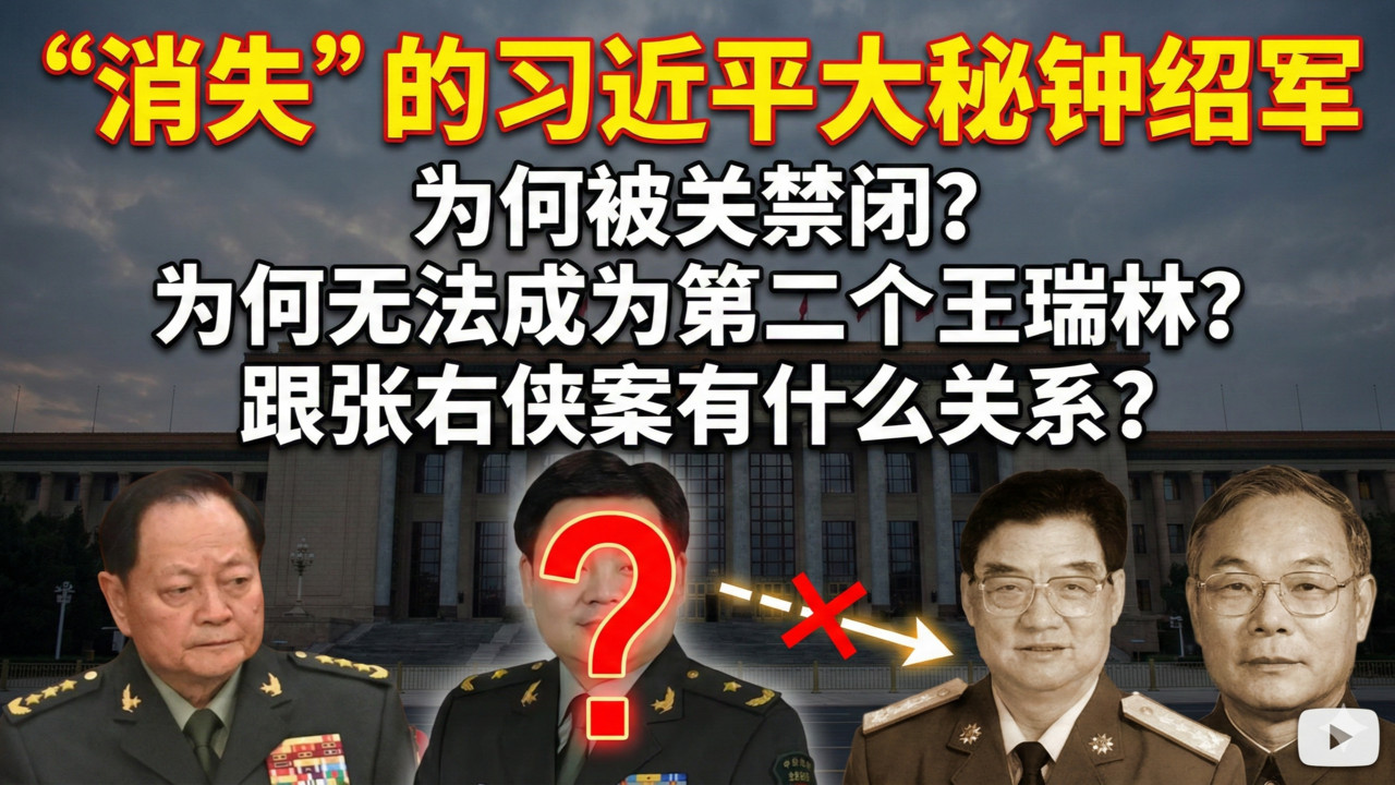 政经鲁社长：“消失”的习近平大秘钟绍军，为何被关禁闭？他为何无法成为第二个王瑞林贾廷安？跟张右侠案有什么关联？刘建超已被降级处理，郭文贵的真正 ...