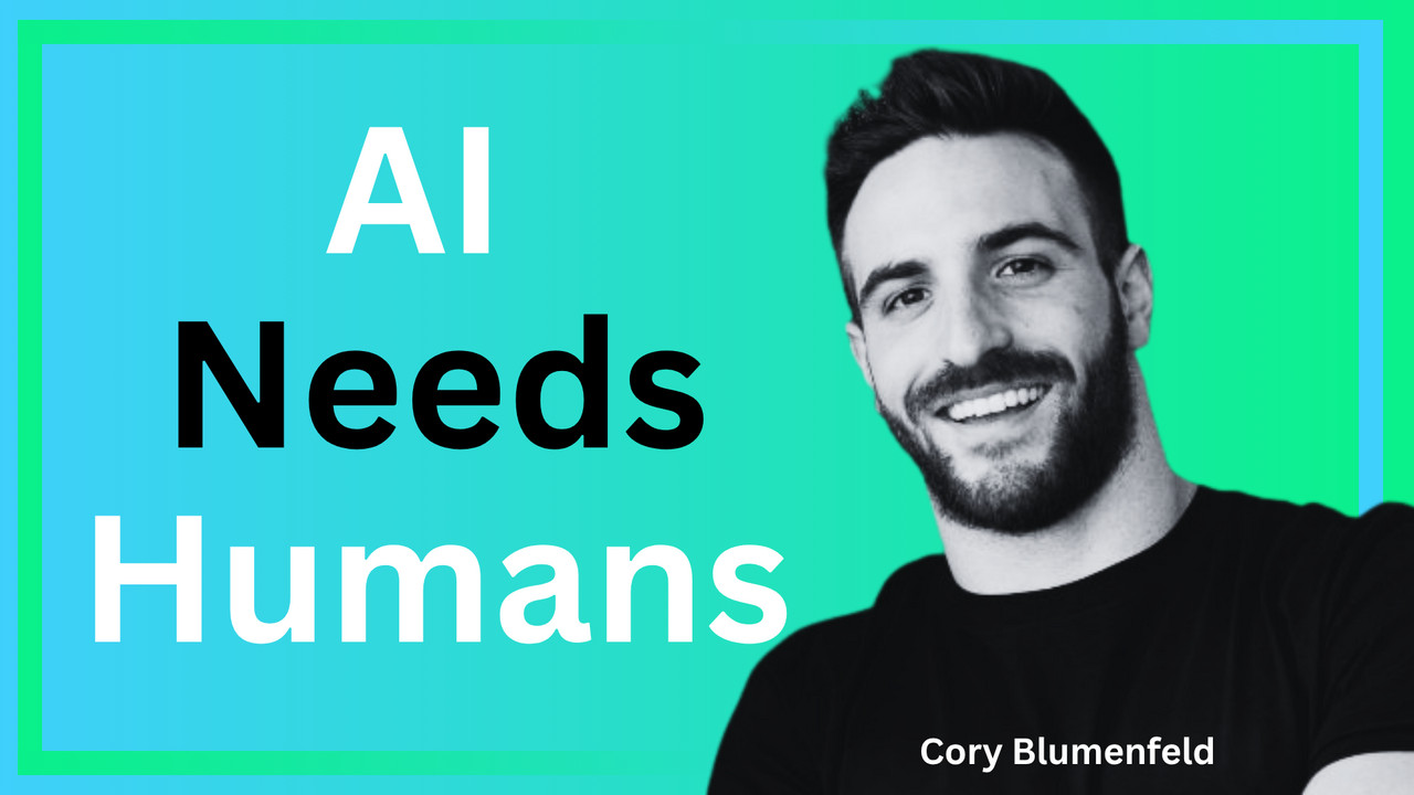 Cover art for the episode Cory Blumenfeld On Why AI Alone Won't Build Your Business