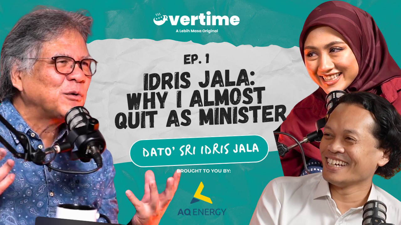 Overtime Eps.1 : Idris Jala: Why I Almost Quit as Minister - Lebih Masa ...
