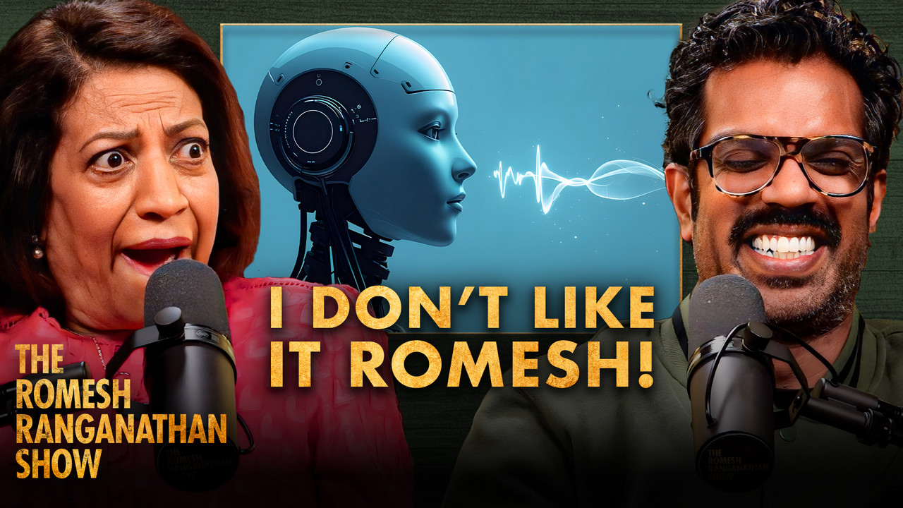 How To Survive A Desert Island & Shanthi’s AI Boyfriend?! - The Romesh ...