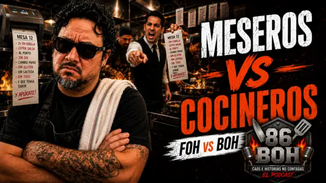 Portada de Meseros vs Cocineros